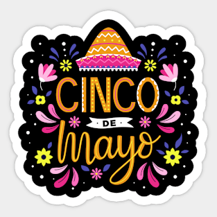 Cinco De Mayo Party Shirt, Cinco De Mayo Shirt, Cinco De Mayo Gift, Cinco De Mayo Fiesta Surprise Camisa 5 De Mayo Viva Mexico Tshirt Sticker